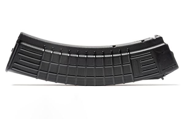 Arsenal Circle 10 Waffle Pattern 5.45x39mm Black Polymer Mil Spec 45 Round Ribbed Magazine