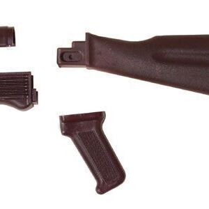 Arsenal 4 Piece Plum AK47 / AK74 NATO Length Stock Set for Stamped Fixed Receivers
