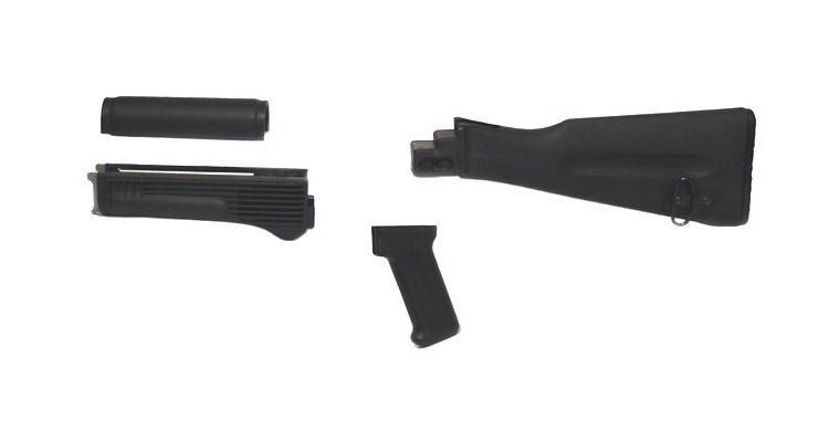 Arsenal 922r Compliant Black Polymer Mil Spec Warsaw Pact Length Furniture Set