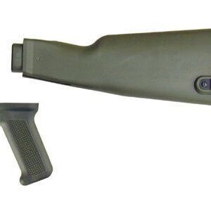 Arsenal OD Green NATO Length Buttstock and Pistol Grip for Milled Receivers