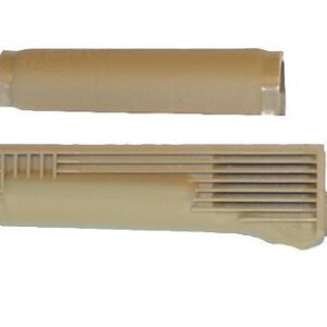 Arsenal Desert Sand Polymer Handguard Set with Stainless Steel Heat Shield for Stamped Receivers