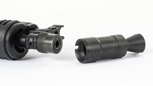 Arsenal Cone Design Flash Hider with 24×1.5 Right Hand Threads for 5.45x39mm and 5.56x45mm Rifles