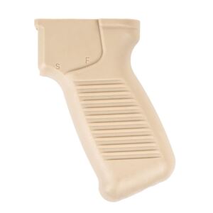 Arsenal Desert Sand SAW-Style SAM7SF Pistol Grip with Cut-Out for Ambidextrous Safety Lever