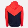 Arsenal XX-Large Blue / Red Sport Cotton-Poly Relaxed Fit Pullover Hoodie