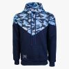 Arsenal Small Blue Camo Cotton-Poly Relaxed Fit Ascend Pullover Hoodie