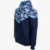 Arsenal Small Blue Camo Cotton-Poly Relaxed Fit Ascend Pullover Hoodie