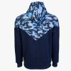Arsenal Small Blue Camo Cotton-Poly Relaxed Fit Ascend Pullover Hoodie