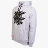 Arsenal Medium Beige Cotton-Poly Relaxed Fit Graphic Pullover Hoodie