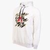 Arsenal Medium Gray Cotton-Poly Relaxed Fit Graphic Pullover Hoodie