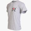 Arsenal Large Gray Cotton Relaxed Fit Classic T-Shirt