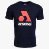 Arsenal Small Blue Cotton Relaxed Fit Logo T-Shirt