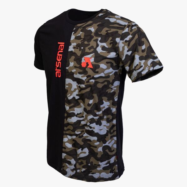 Arsenal Medium Black / Camo Cotton Relaxed Fit T-Shirt