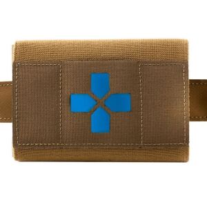 Blue Force Gear Micro Trauma Kit NOW! MOLLE Mounted Helium Whisper Empty (no medical contents) Coyote Brown