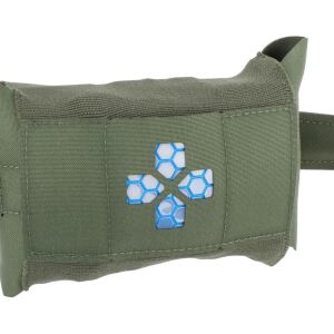 Blue Force Gear Micro Trauma Kit NOW! MOLLE Mounted Helium Whisper Essentials Supplies OD Green