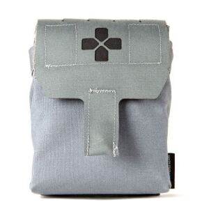 Blue Force Gear Trauma Kit NOW! MOLLE Mounted Helium Whisper Essentials Supplies Wolf Gray