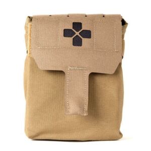 Blue Force Gear Trauma Kit NOW! MOLLE Mounted Helium Whisper Pro Supplies Coyote Brown
