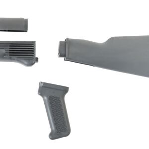 Arsenal U.S. Made Gray Polymer 4 Piece Stock Set for Milled Receiver AK47