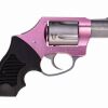 Charter  Arms – THE PINK LADY .38 Special 2″ 5rd Compact Grip DAO Hammer Pink/Stainless Steel