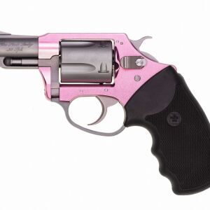 Charter  Arms – THE PINK LADY .38 Special 2″ 5rd Full  Grip Pink/Stainless Steel CA MA