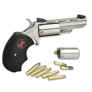 NAA- Black Widow 22 LR/M Conversion 2″ Barrel Fixed Sight 5rd