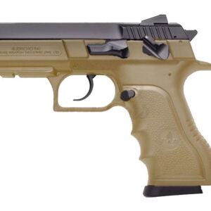 IWI JERICHO 941 ENHANCED Mid-Size Polymer Frame Pistol 9mm Luger 3.8″ Barrel (2x)16RD Mag Flat Dark Earth