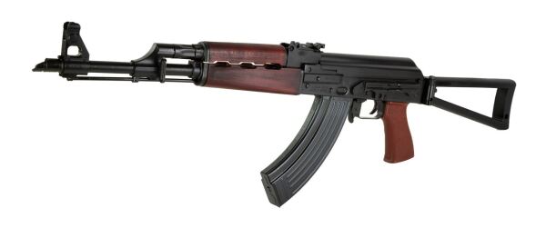 Zastava ZPAPM70 Semi-Auto 7.62x39mm AK47 Rifle Blood Red Handguard Triangle Folding Stock