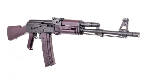 Arsenal SAM5 5.56x45mm Semi-Auto Milled Receiver AK47 Rifle Plum Furniture 30rd Plum Magazine