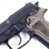 Arex Rex Zero 1CP-01G1 9mm Green with Hogue Checkered Green Grips Semi-Automatic 15 Round Pistol