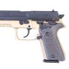 Arex Rex Zero 1CP-03GR1 9mm Flat Dark Earth with Hogue Piranha Black Grey Grips Semi-Automatic 15 Round Pistol