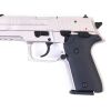 Arex Rex Zero 1CP-06B1 Silver with Hogue Black Grips 9mm Semi-Automatic 15 Round Pistol
