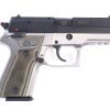 Arex Rex Zero 1CP-13G1 Grey with Hogue Checkered Green Grips 9mm 15 Round Pistol
