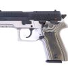 Arex Rex Zero 1CP-13G1 Grey with Hogue Checkered Green Grips 9mm 15 Round Pistol