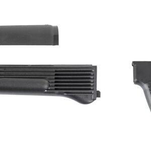 Arsenal Black Polymer Handguard and SAW Style Pistol Grip Set for Milled Receiver