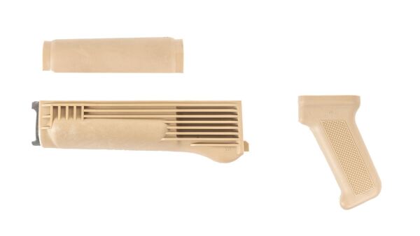 Arsenal Desert Sand Polymer Handguard and Pistol Grip Set for Milled Receiver