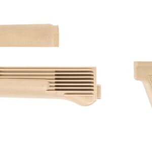 Arsenal Desert Sand Polymer Handguard and Pistol Grip Set for Stamped Receiver