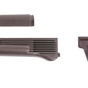 Arsenal Plum Polymer Handguard and Pistol Grip Set for Milled Receiver