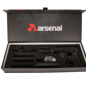 Arsenal SAM7UF-86 7.62x39mm Under Folder Rifle 30rd Mag Premium Storage Box