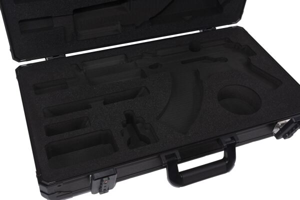 Arsenal SAM7K Series Pistol with PR-03 Hard Case CNC Hard Foam Liner TSA Locks