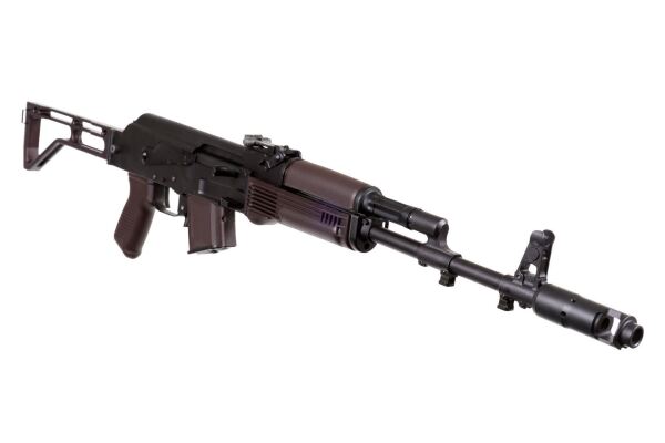 Arsenal SAM7SF 7.62x39mm Semi-Auto AK-47 Rifle with Aluminum Side-folding Buttstock Plum Furniture 10rd