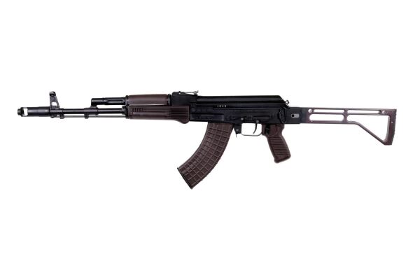 Arsenal SAM7SF 7.62x39mm Semi-Auto AK-47 Rifle with Aluminum Side-folding Buttstock Plum Furniture 10rd
