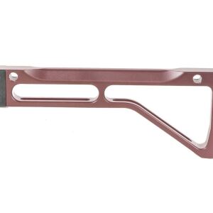 Arsenal Side Folding Plum Stock Assembly Machined Hard Anodized Aluminum