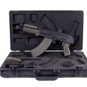 Arsenal SAM7K AK Pistol 7.62x39mm US OD Green Furniture 30rd Mag Hard Case