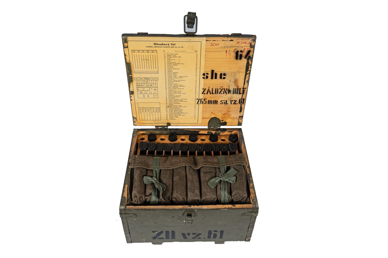 VZ-61 Skorpion SPTA Armorer’s Kit Collector’s Crate Without Barrels