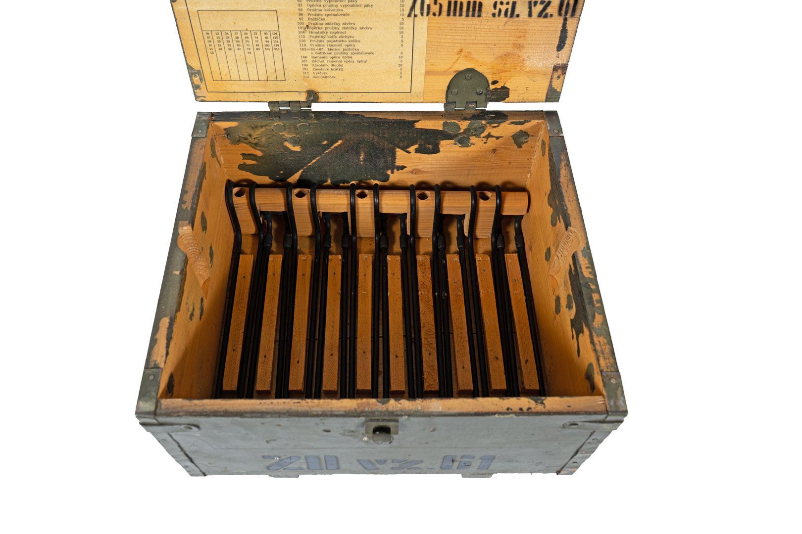 VZ-61 Skorpion SPTA Armorer’s Kit Collector’s Crate Without Barrels