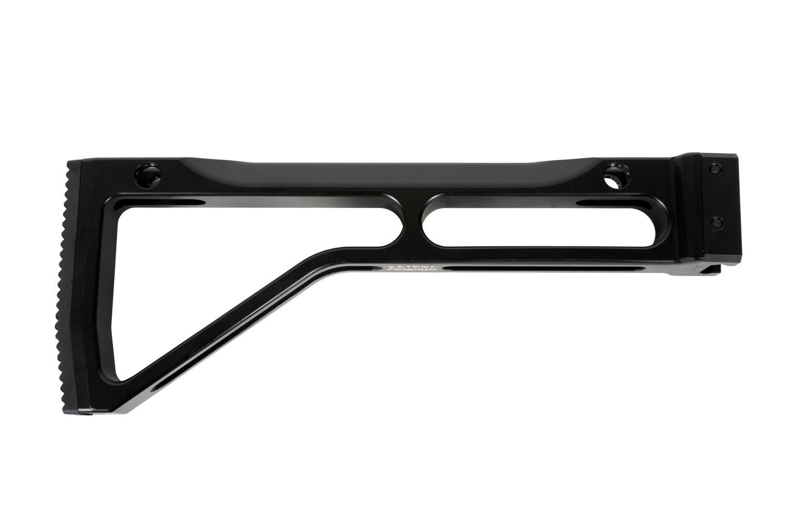 Arsenal CNC Machined Aluminum Tactical Buttstock Assembly 1913 Picatinny Attachment Black