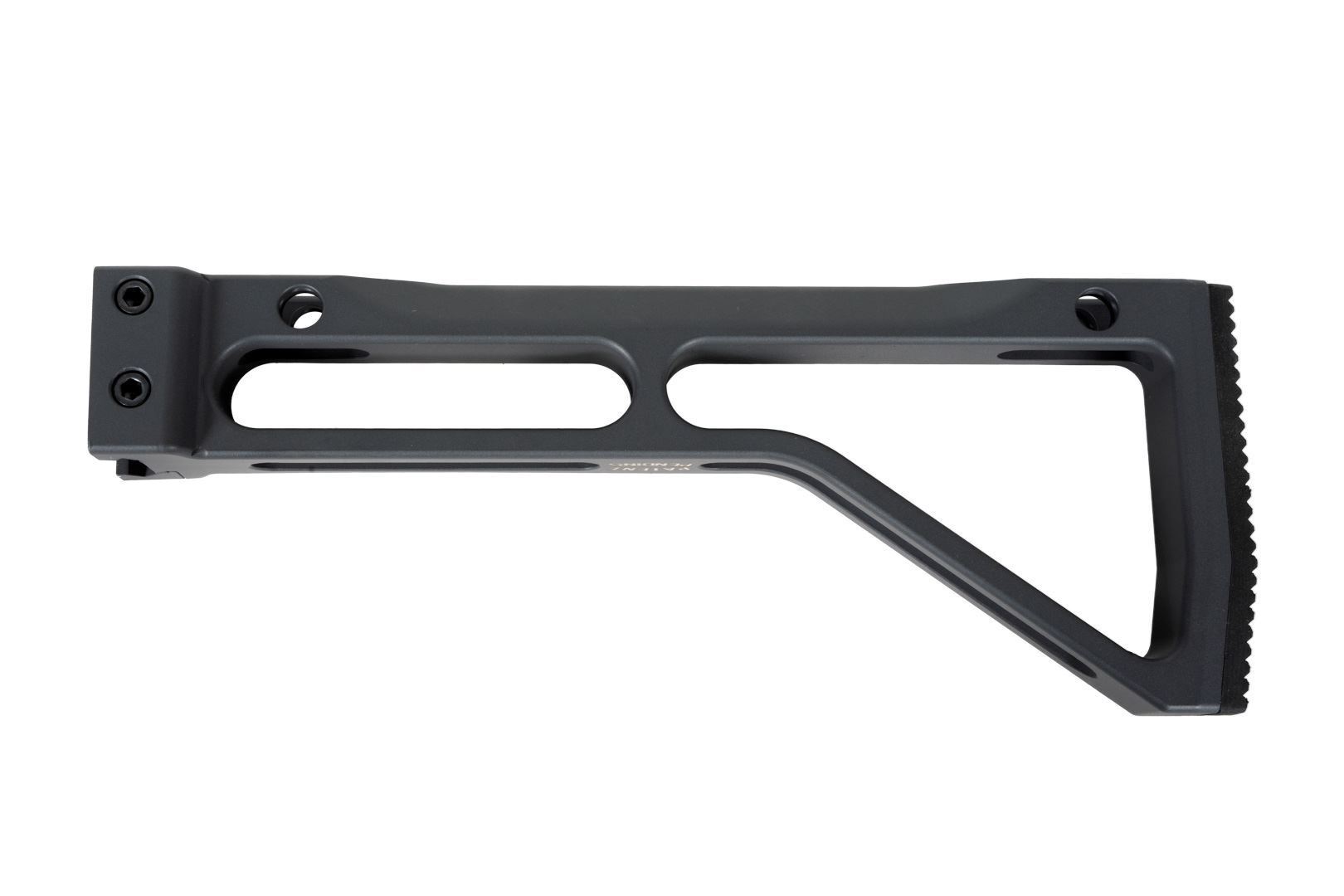 Arsenal CNC Machined Aluminum Tactical Buttstock Assembly 1913 Picatinny Attachment Gray