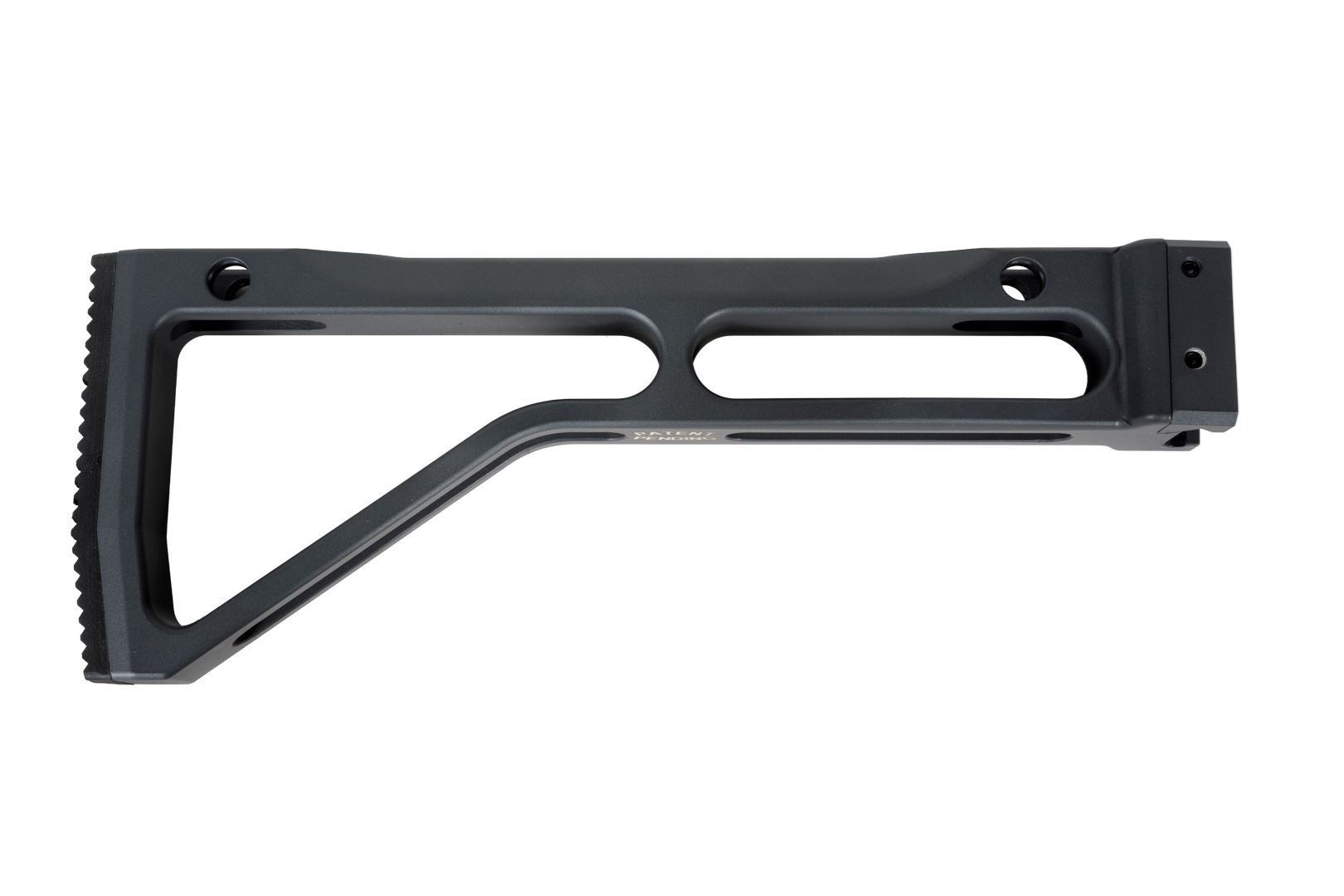 Arsenal CNC Machined Aluminum Tactical Buttstock Assembly 1913 Picatinny Attachment Gray