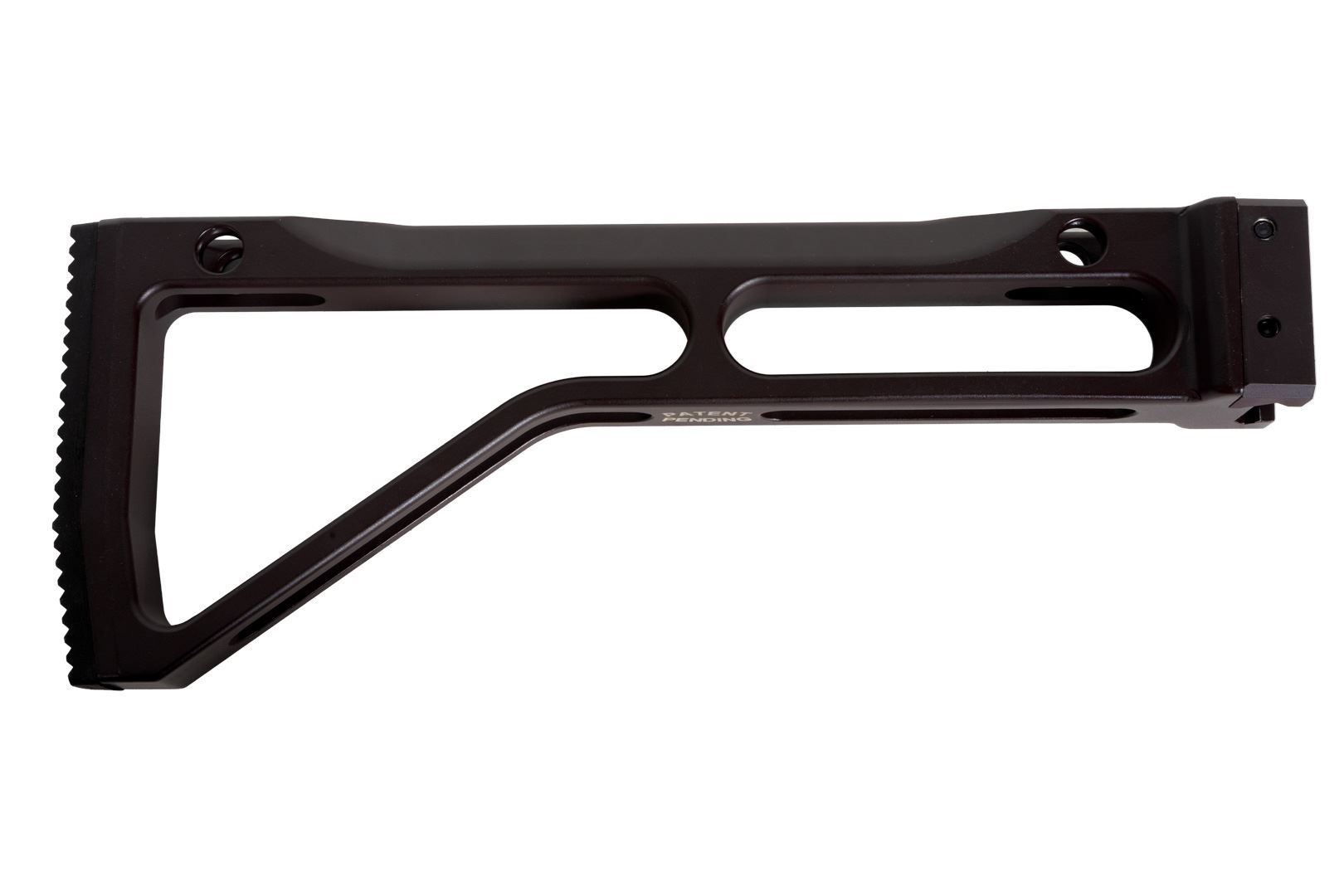 Arsenal CNC Machined Aluminum Tactical Buttstock Assembly 1913 Picatinny Attachment Plum